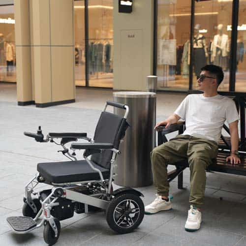 Silla de ruedas motorizada HBS0011 para exteriores