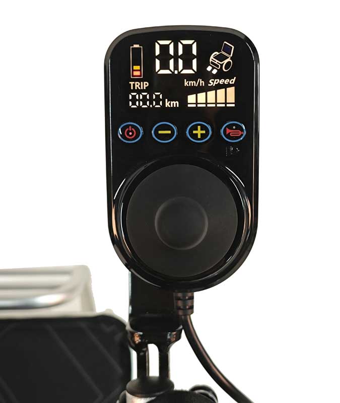 silla de ruedas eléctrica plegable