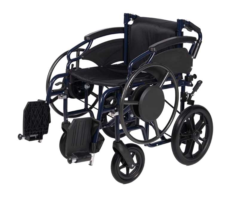 Respaldo media Silla de Ruedas Plegable