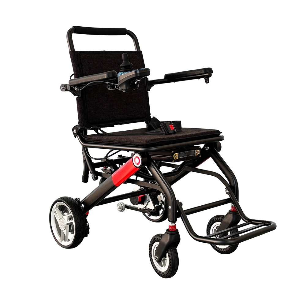 Xuzhou heabens Silla de ruedas eléctrica 0020 negro/rojo