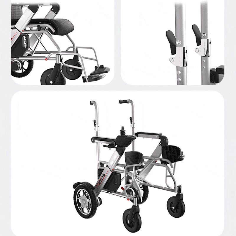 lightweight foldable motorized wheelchair 0041